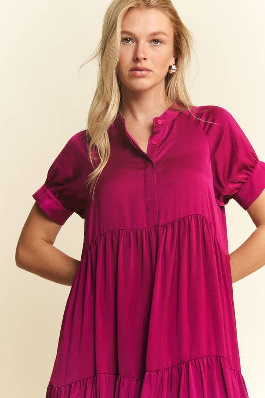 Jade By Jane Tiered Midi Dress