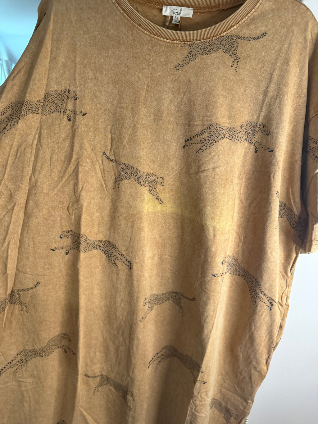 PLUS Easel Cheetah Dress