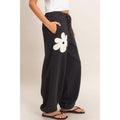 Double Zero  Floral Applique  Joggers