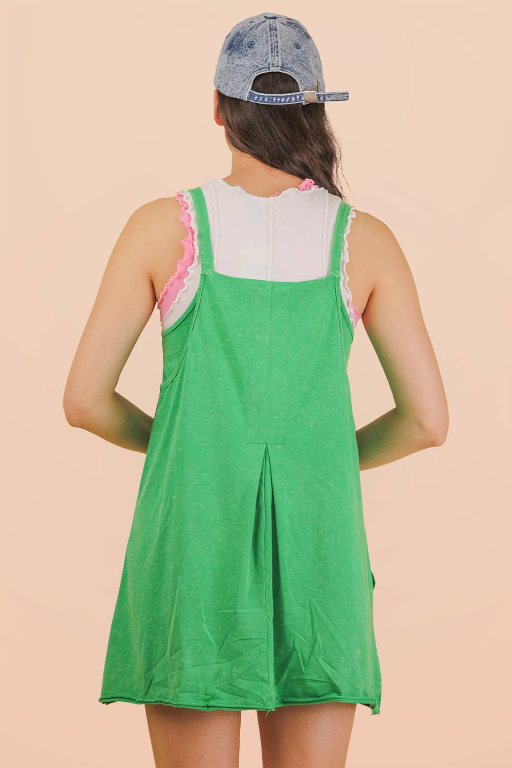 VERY J Mineral Washed Sporty Dress