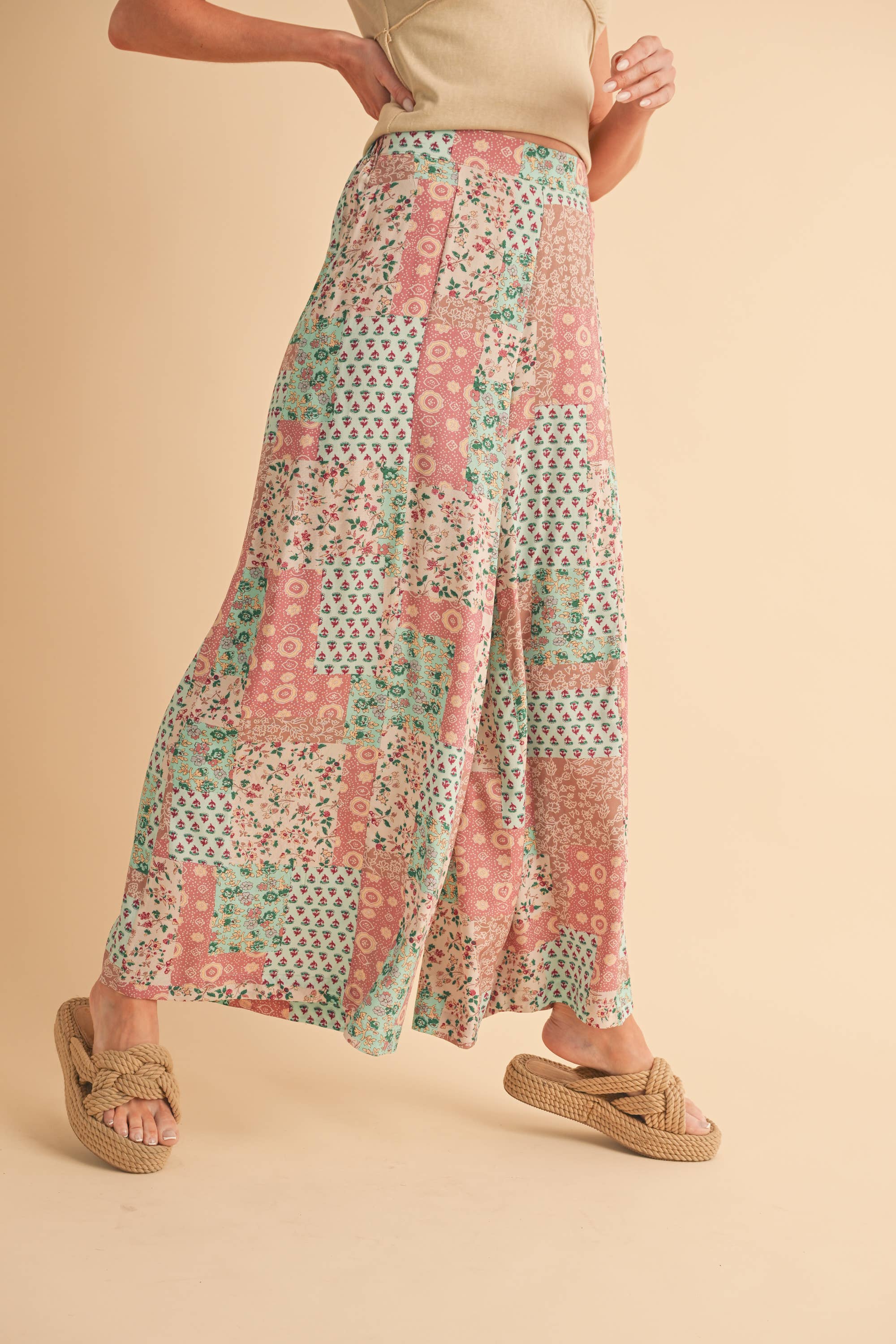 AEMI + CO Coline Printed Pants