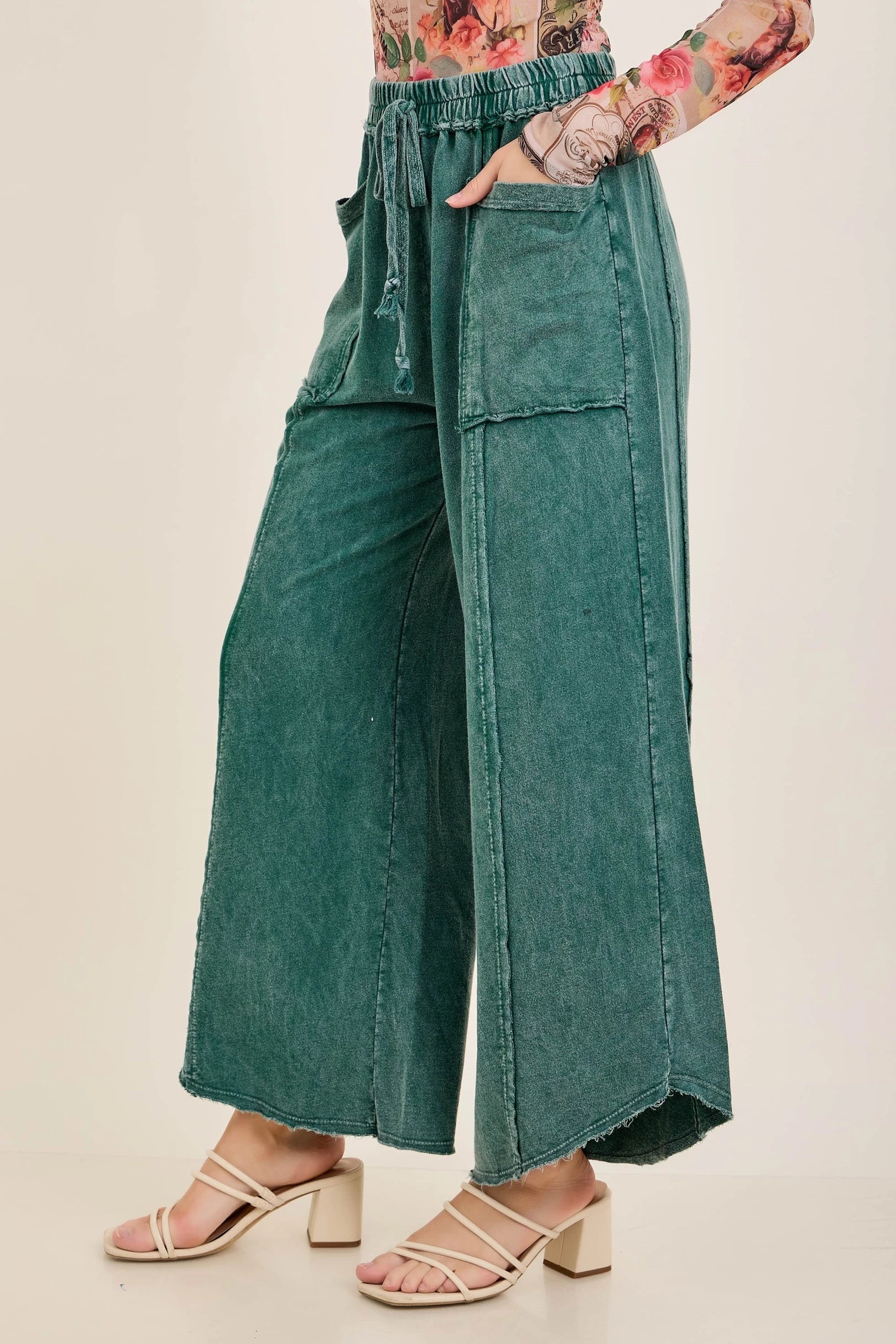 J.Her Mineral Washed Pants