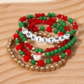 Christmas Beaded Bracelets
