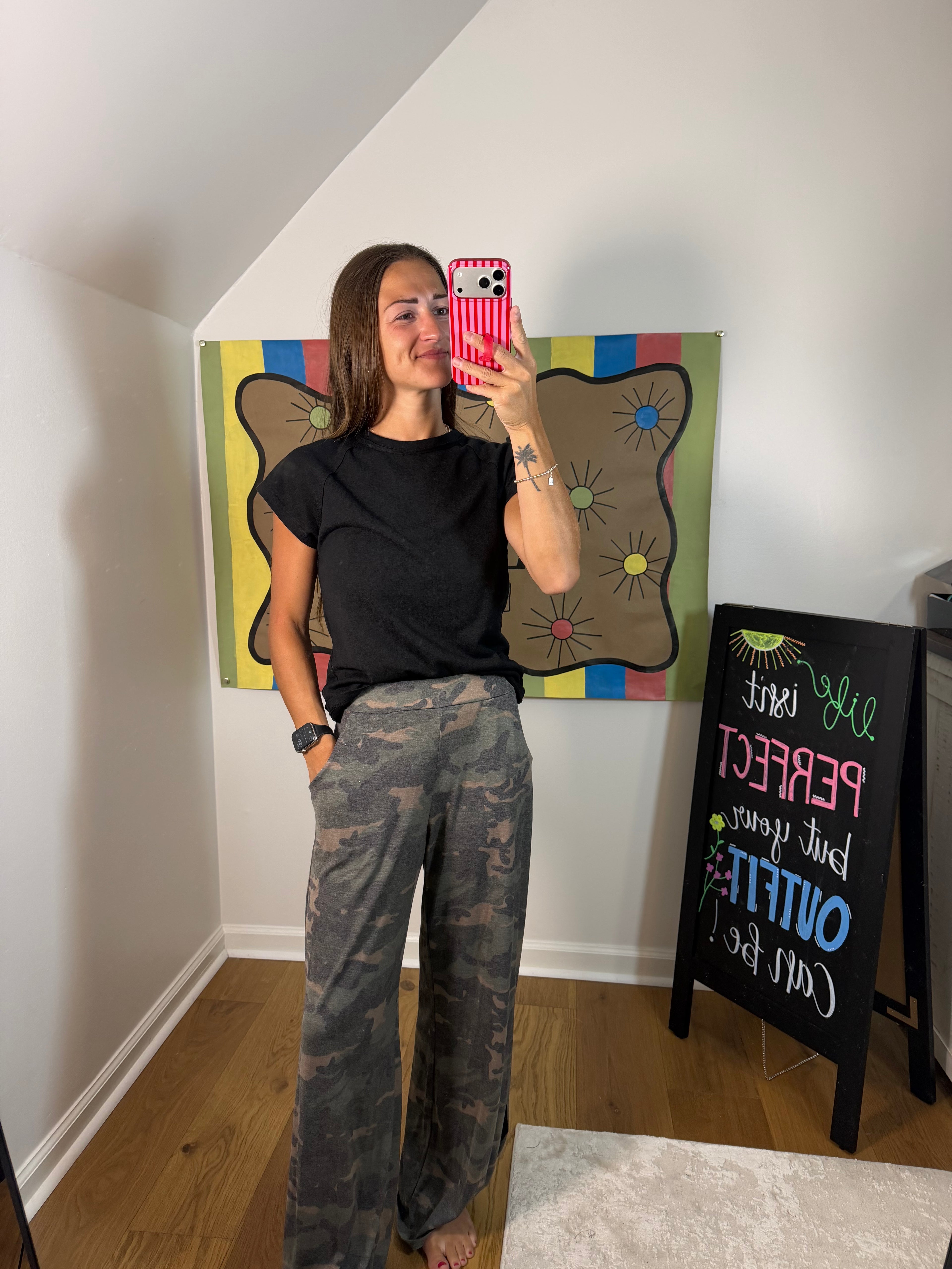 7th Ray Camo Side-Split Pants