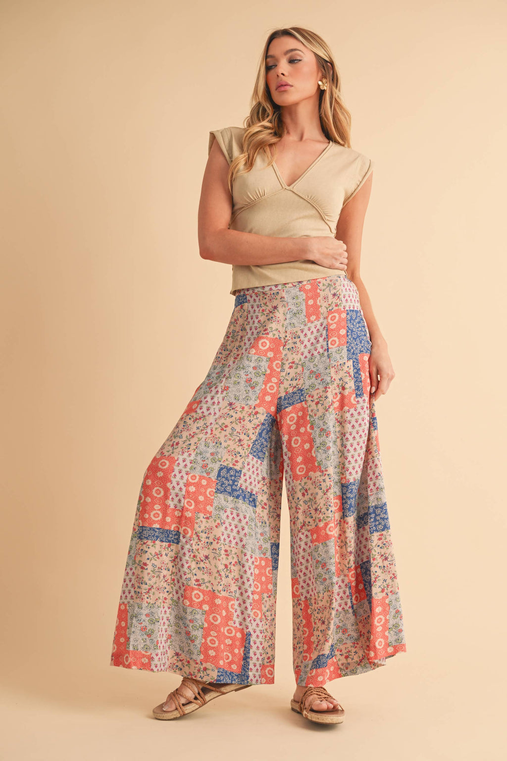 AEMI + CO Coline Printed Pants
