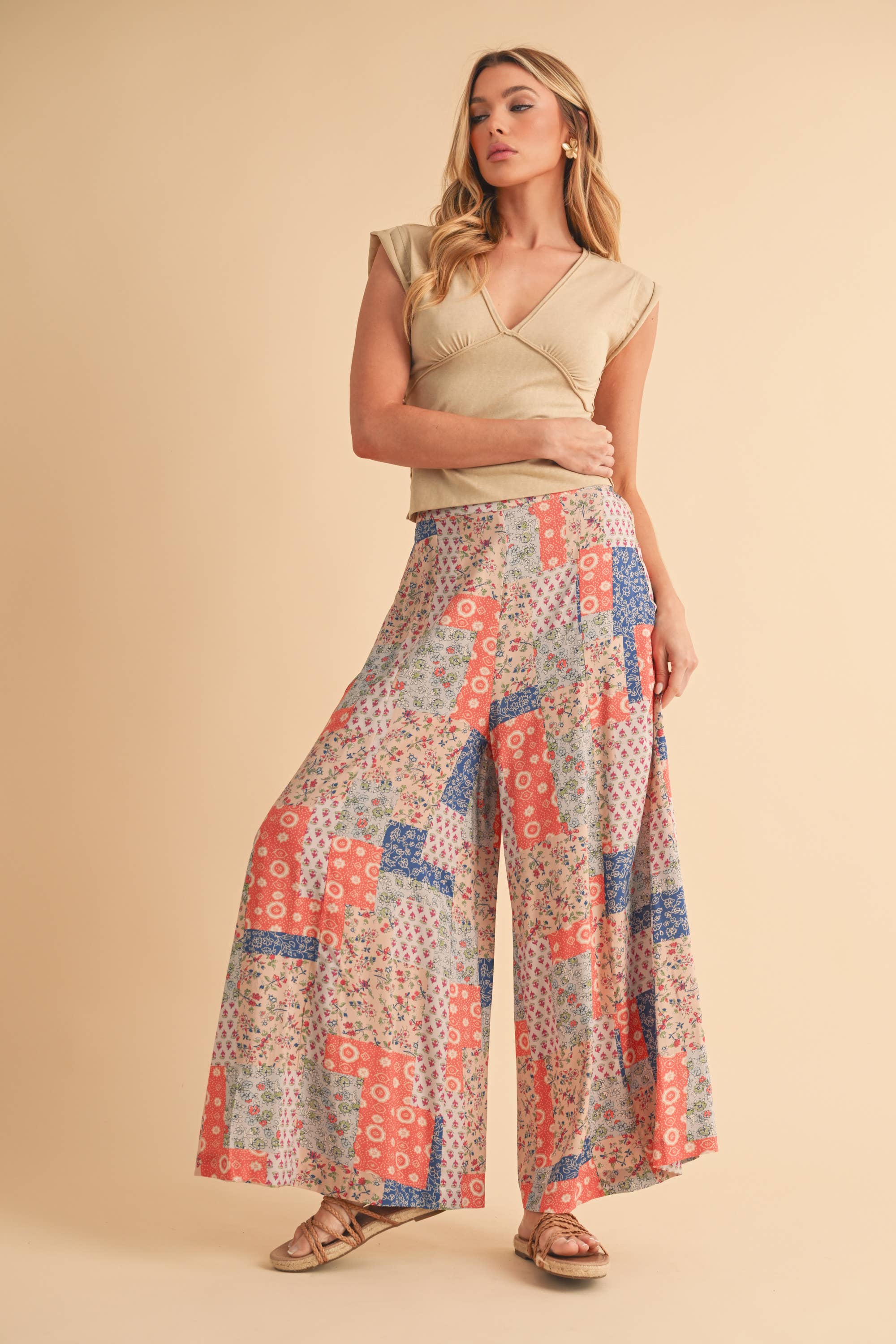 AEMI + CO Coline Printed Pants