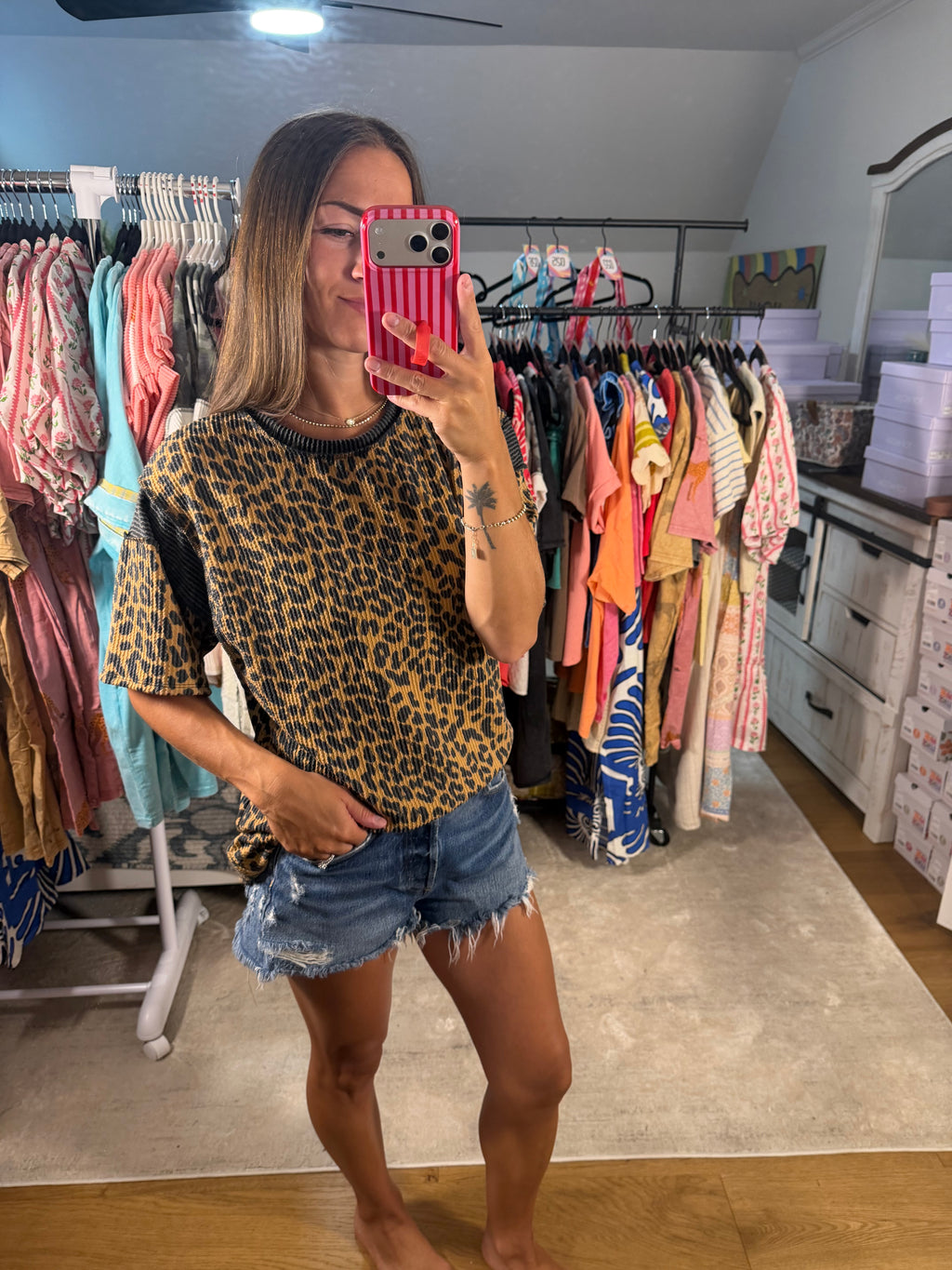 HEIMISH Leopard Top