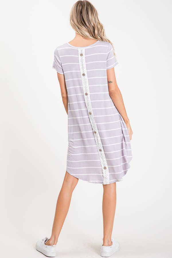 7th Ray Striped Dress
