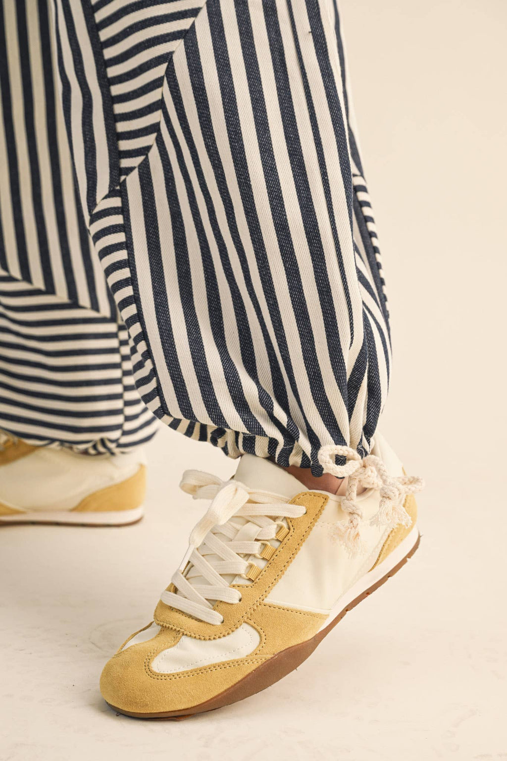 Merci Striped Parachute Pants