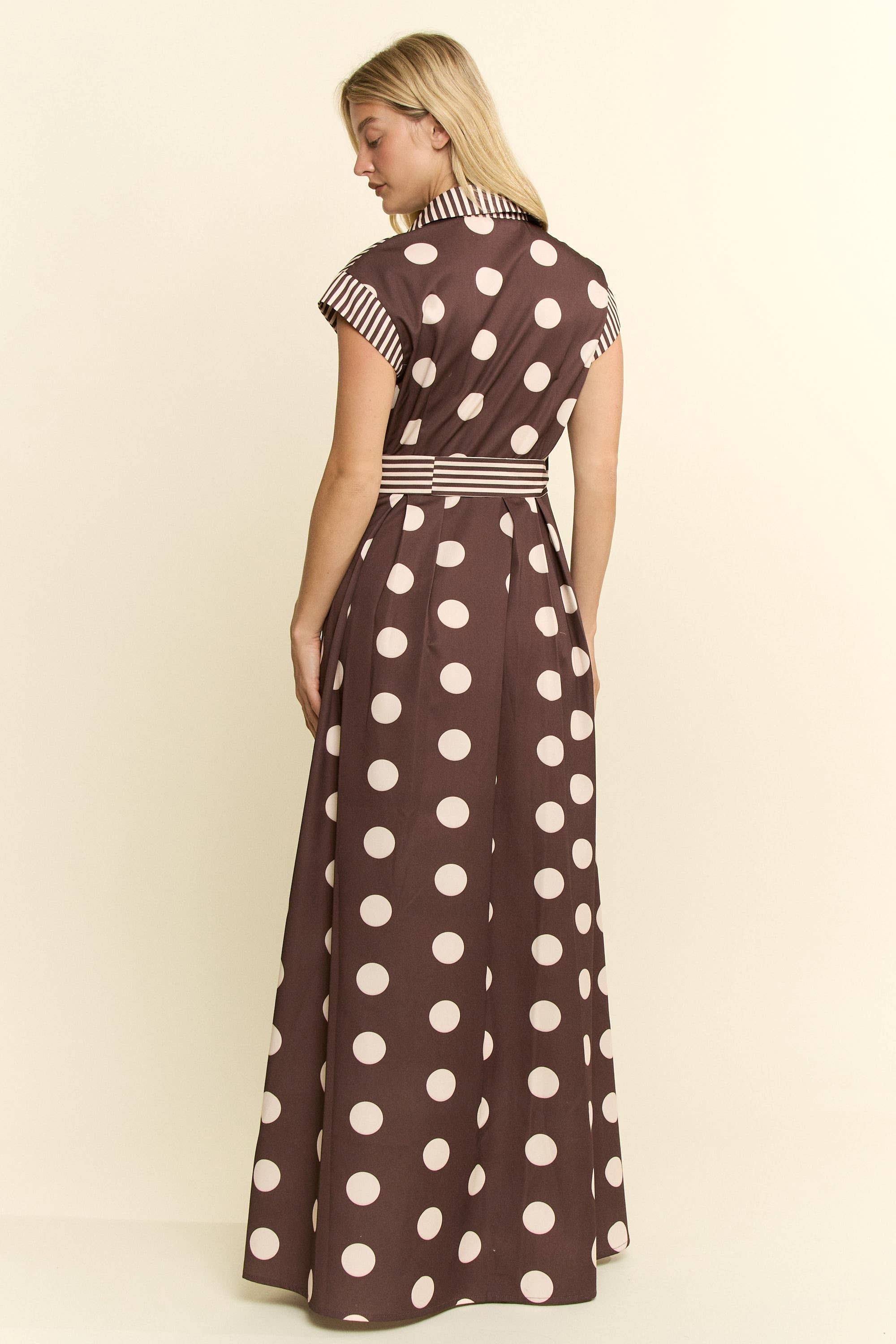 Jade By Jane Dot Stripe Dress