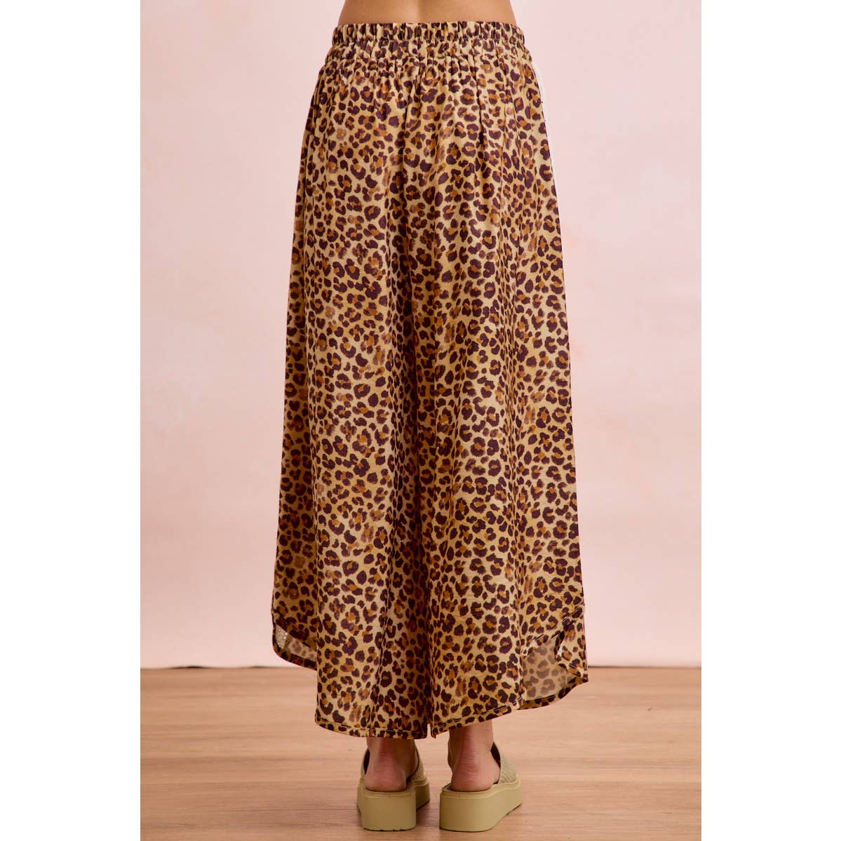 Bibi Leopard Eyelet Pants