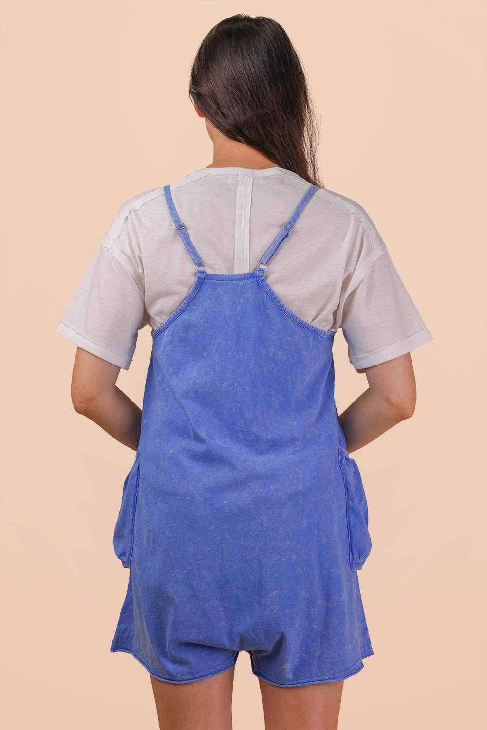 Very J Mineral Washed Romper