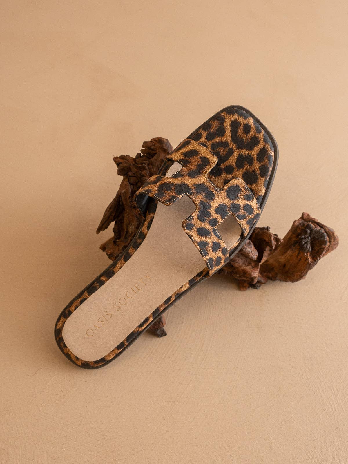 The Everlee | Leopard H-Strap Sandal