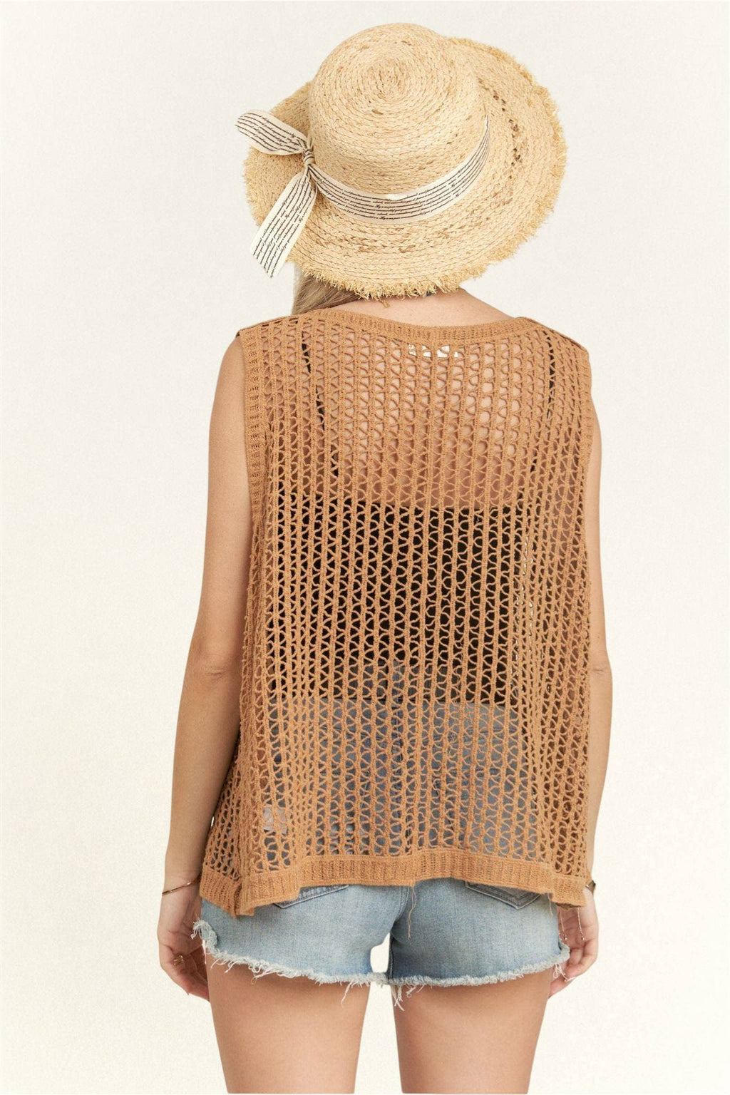Madelyn Crochet Vest