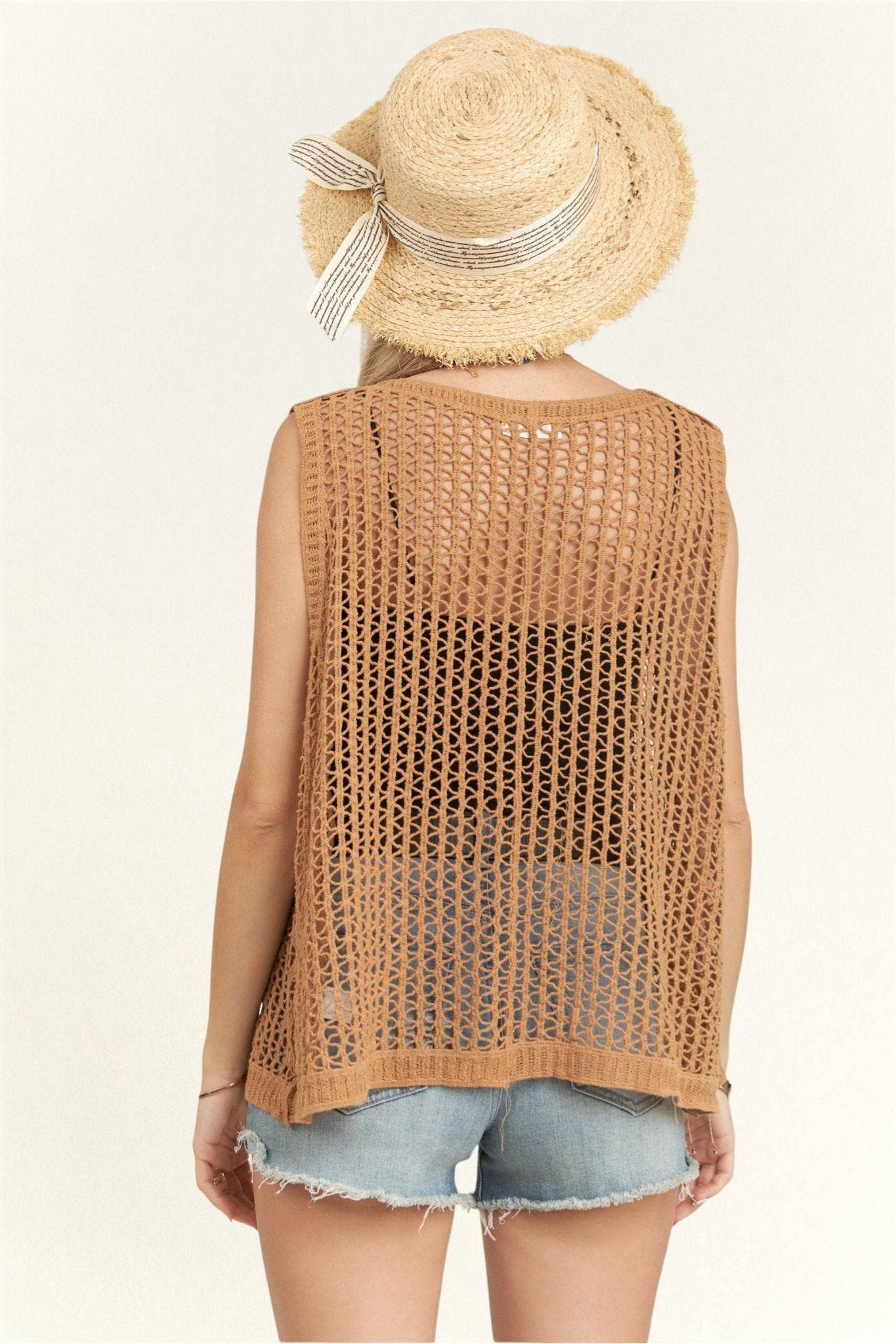 Madelyn Crochet Vest