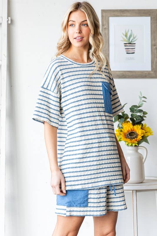 HEIMISH Striped Blue Set