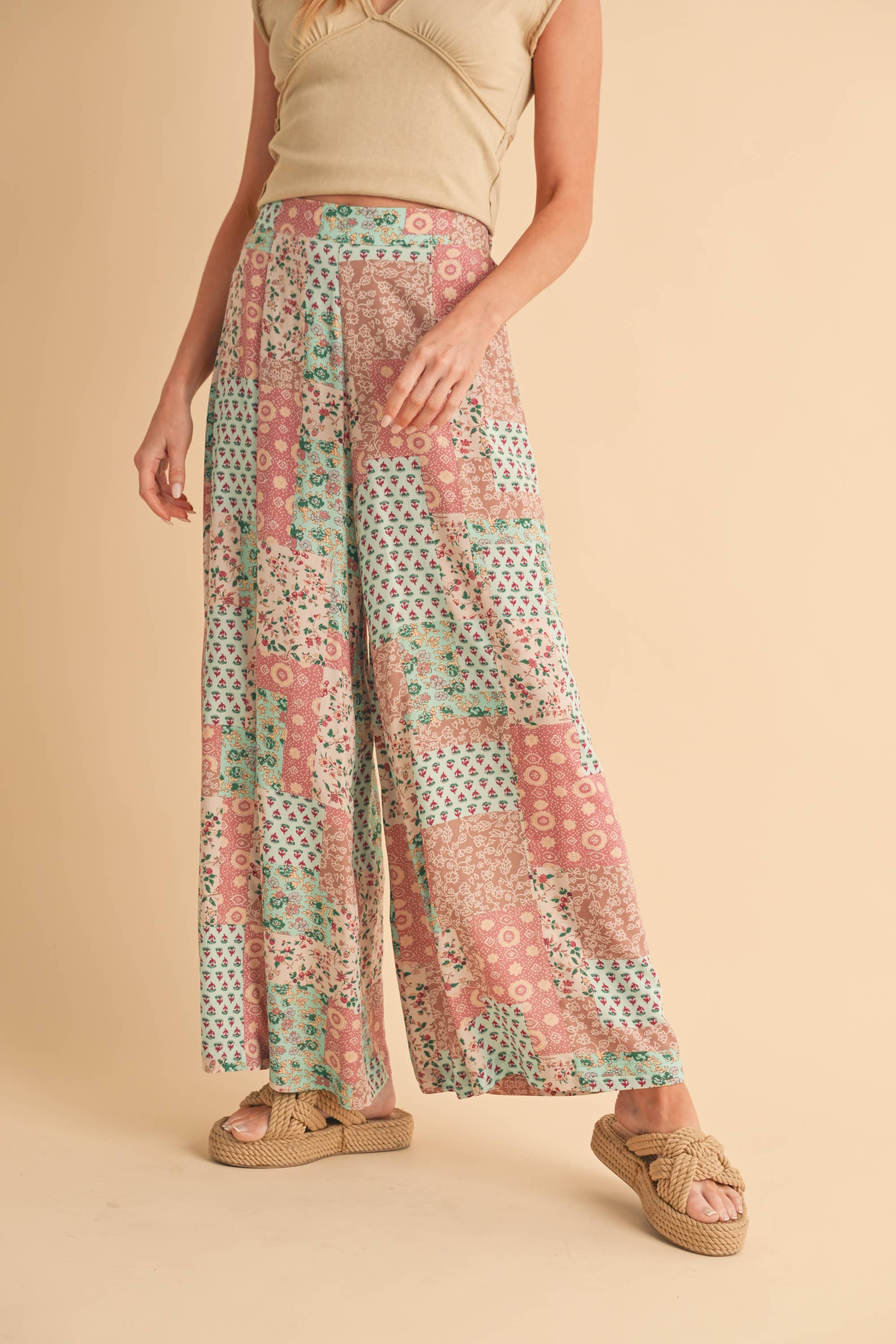 AEMI + CO Coline Printed Pants
