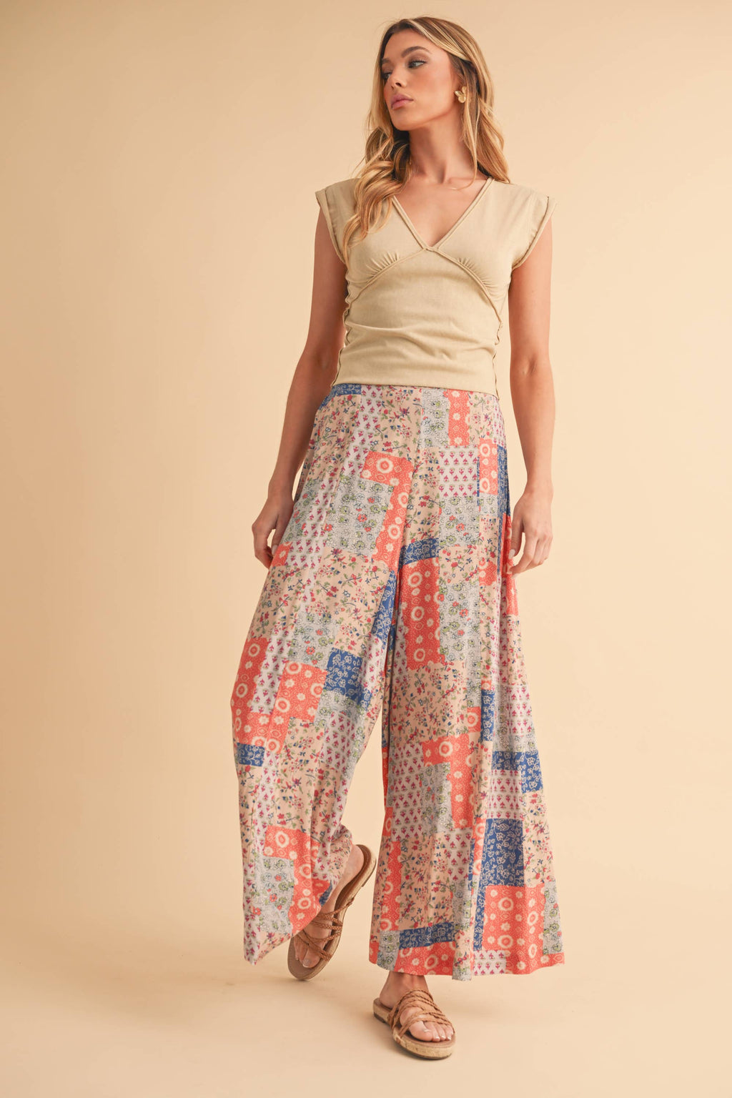 AEMI + CO Coline Printed Pants