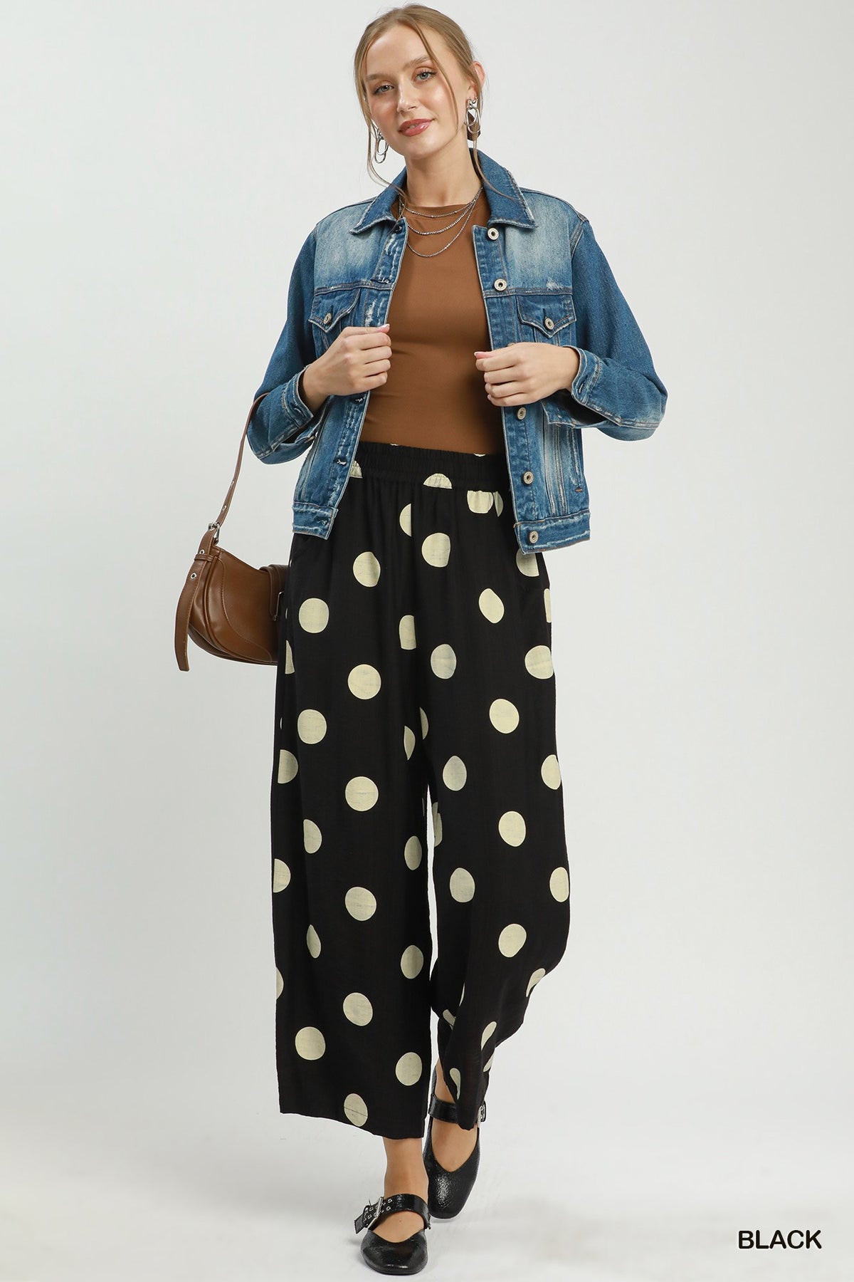 Umgee Polka Dot Pants
