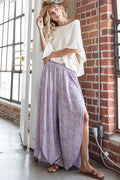 Bucketlist Floral Lavender Pants