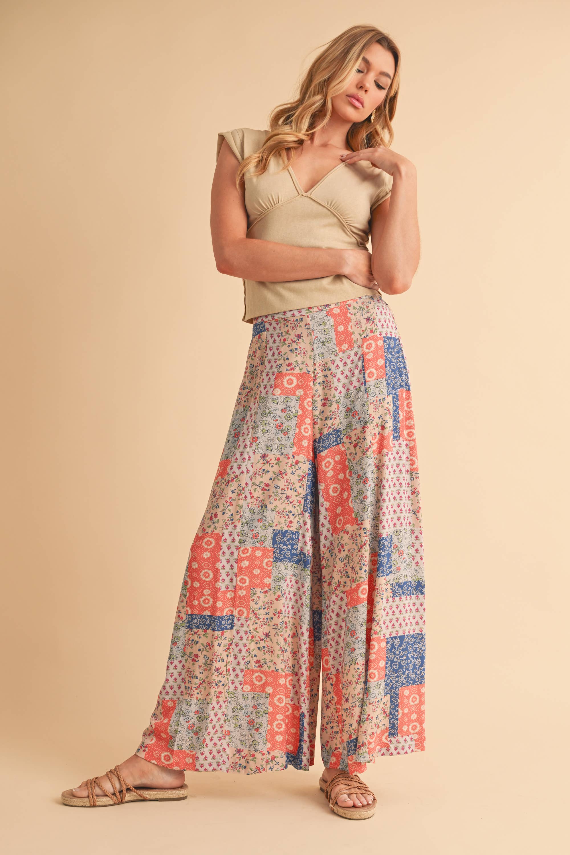 AEMI + CO Coline Printed Pants