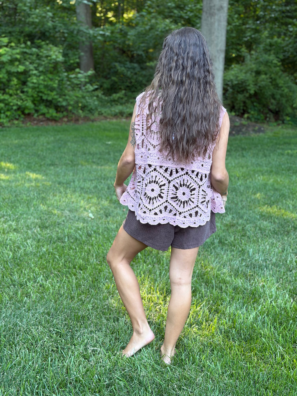 POL Crochet Top