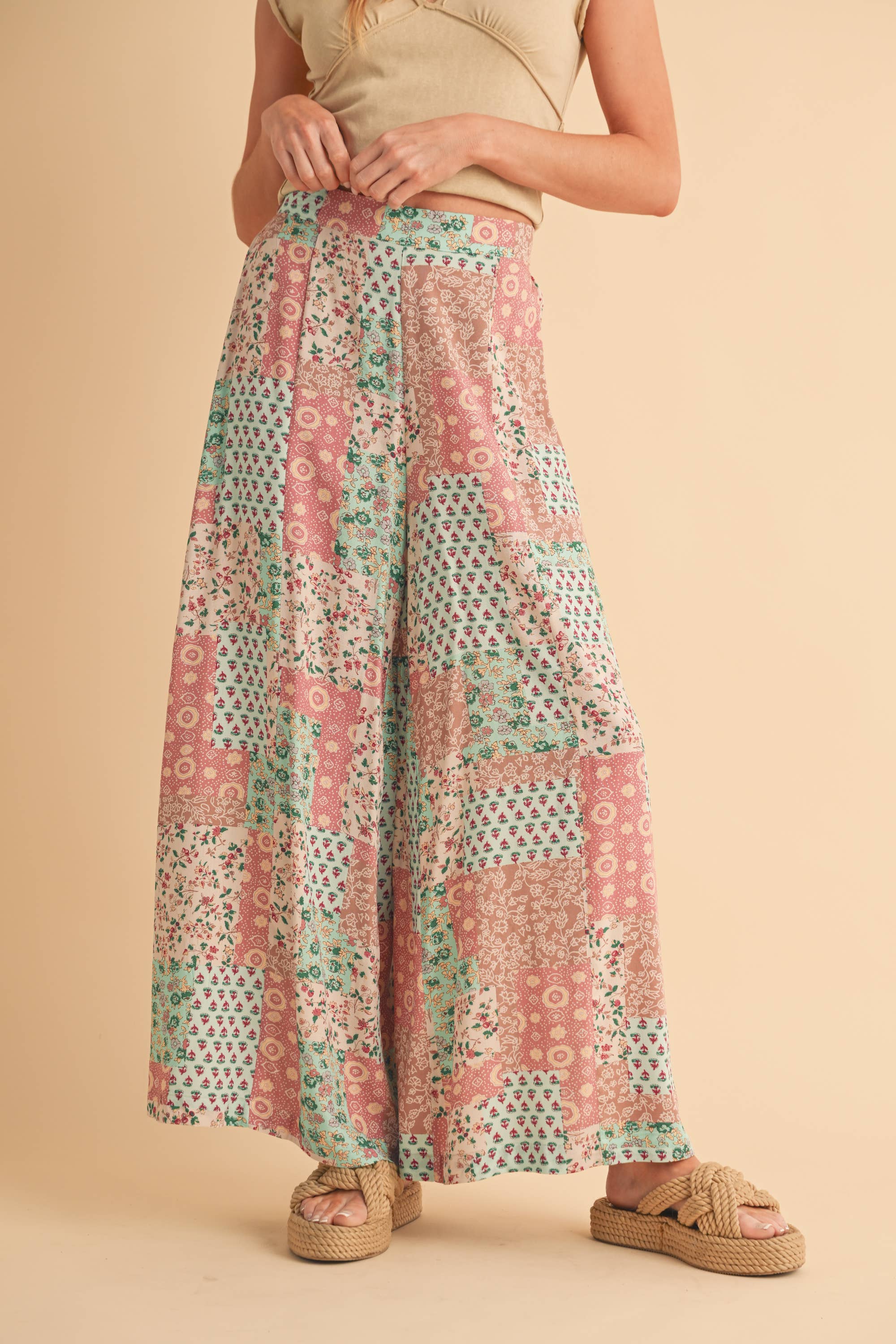 AEMI + CO Coline Printed Pants