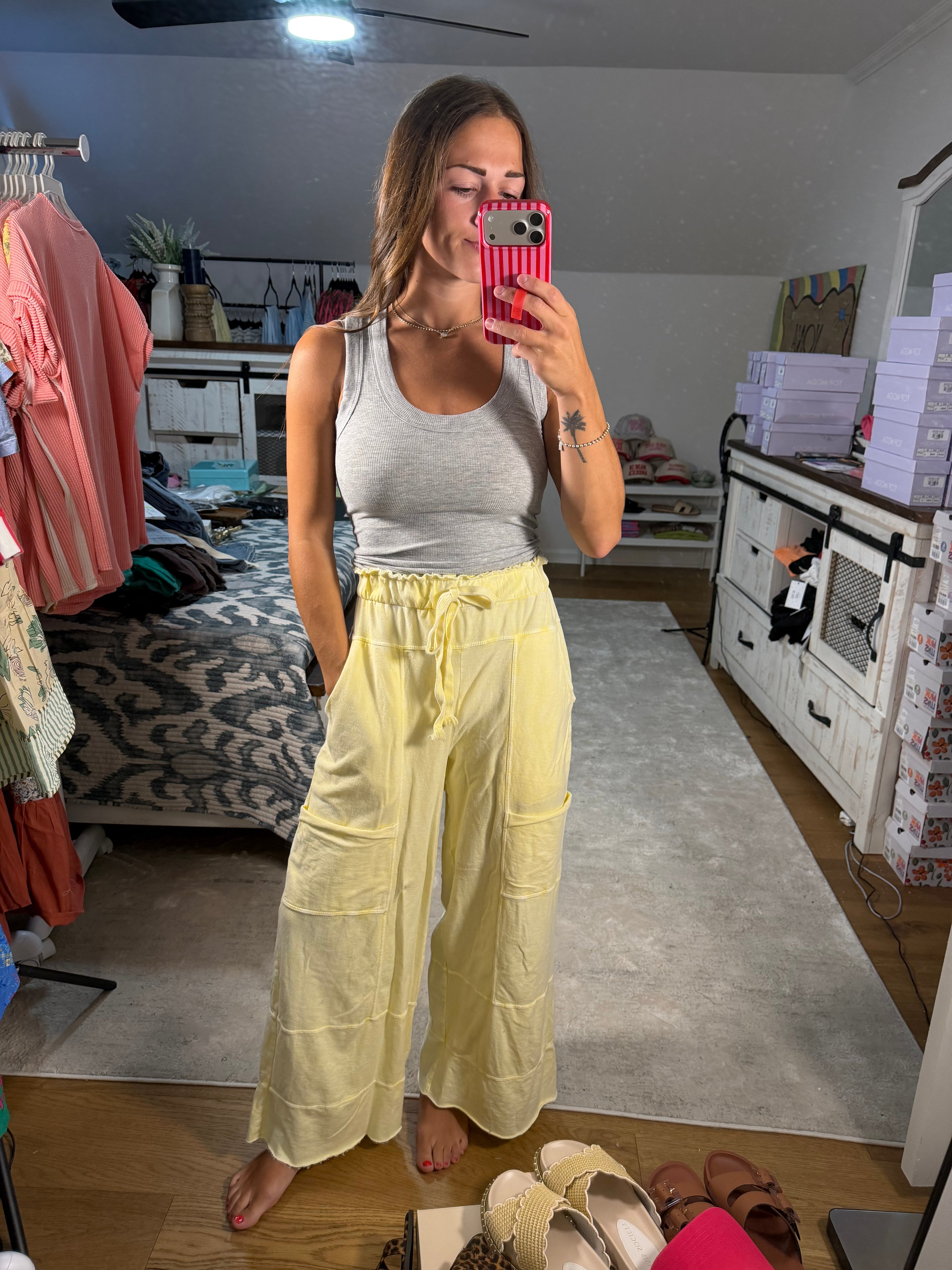 J.Her Butter Yellow Pants