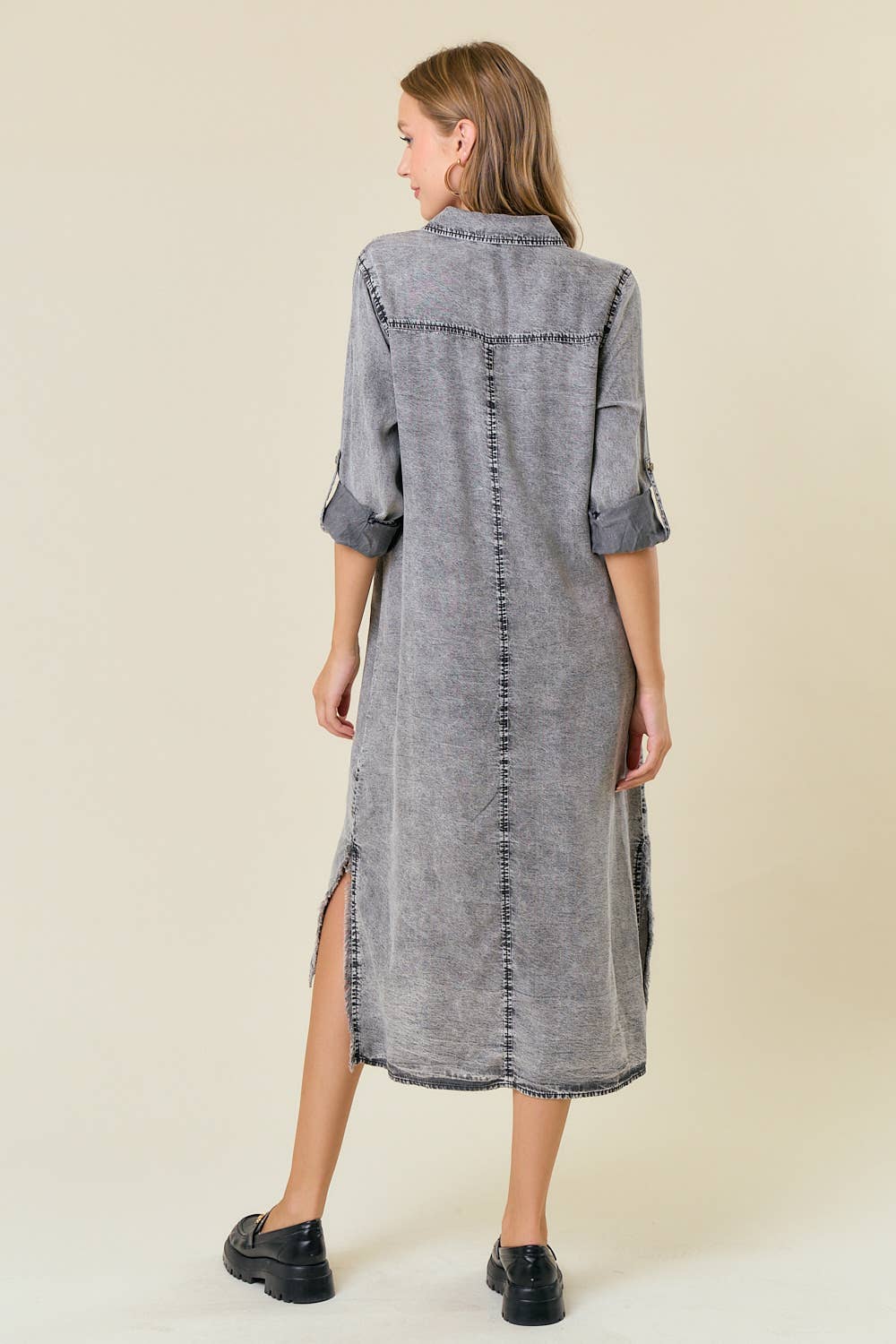 Doe & Rae Chambray Dress