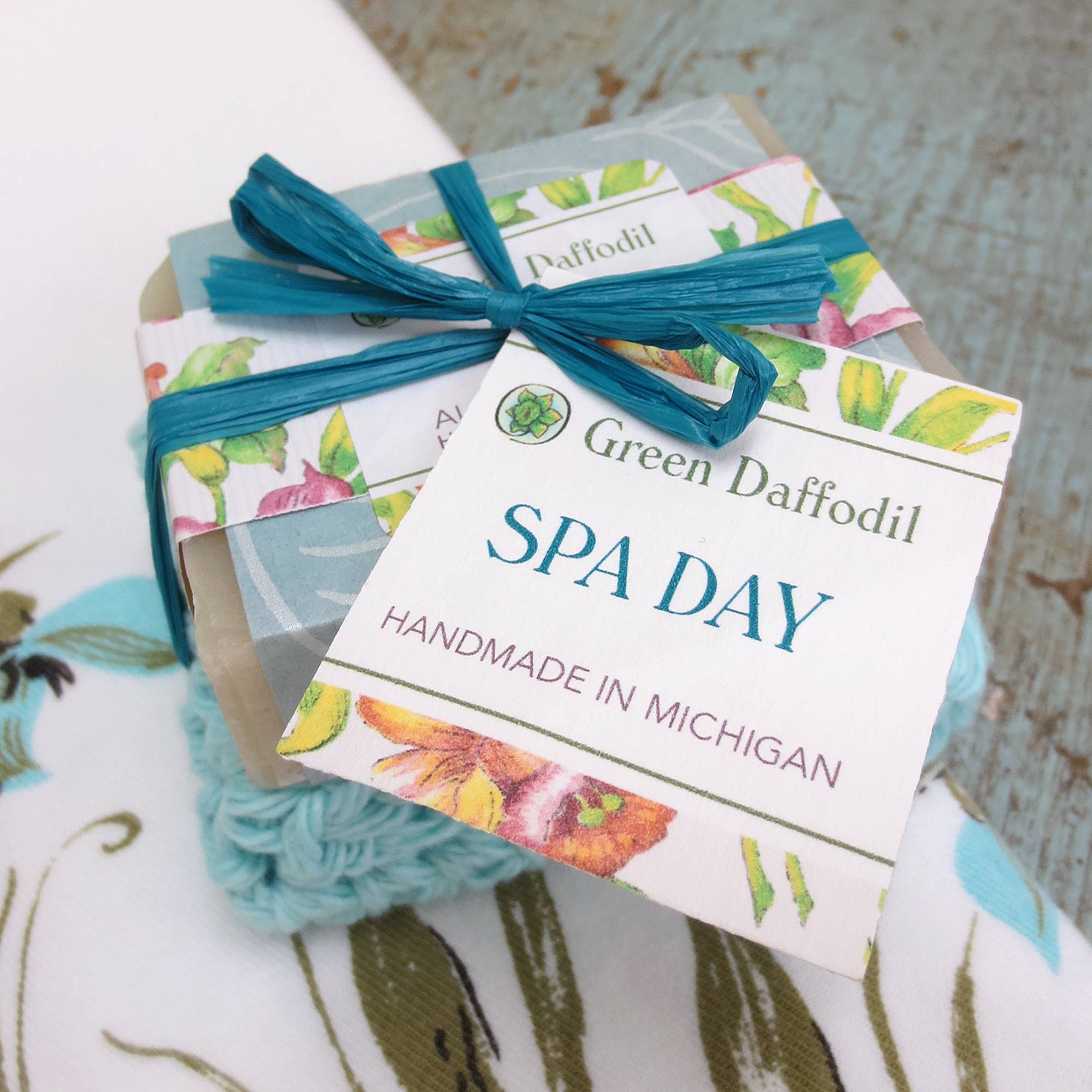 Spa Day Soap & Washcloth Set