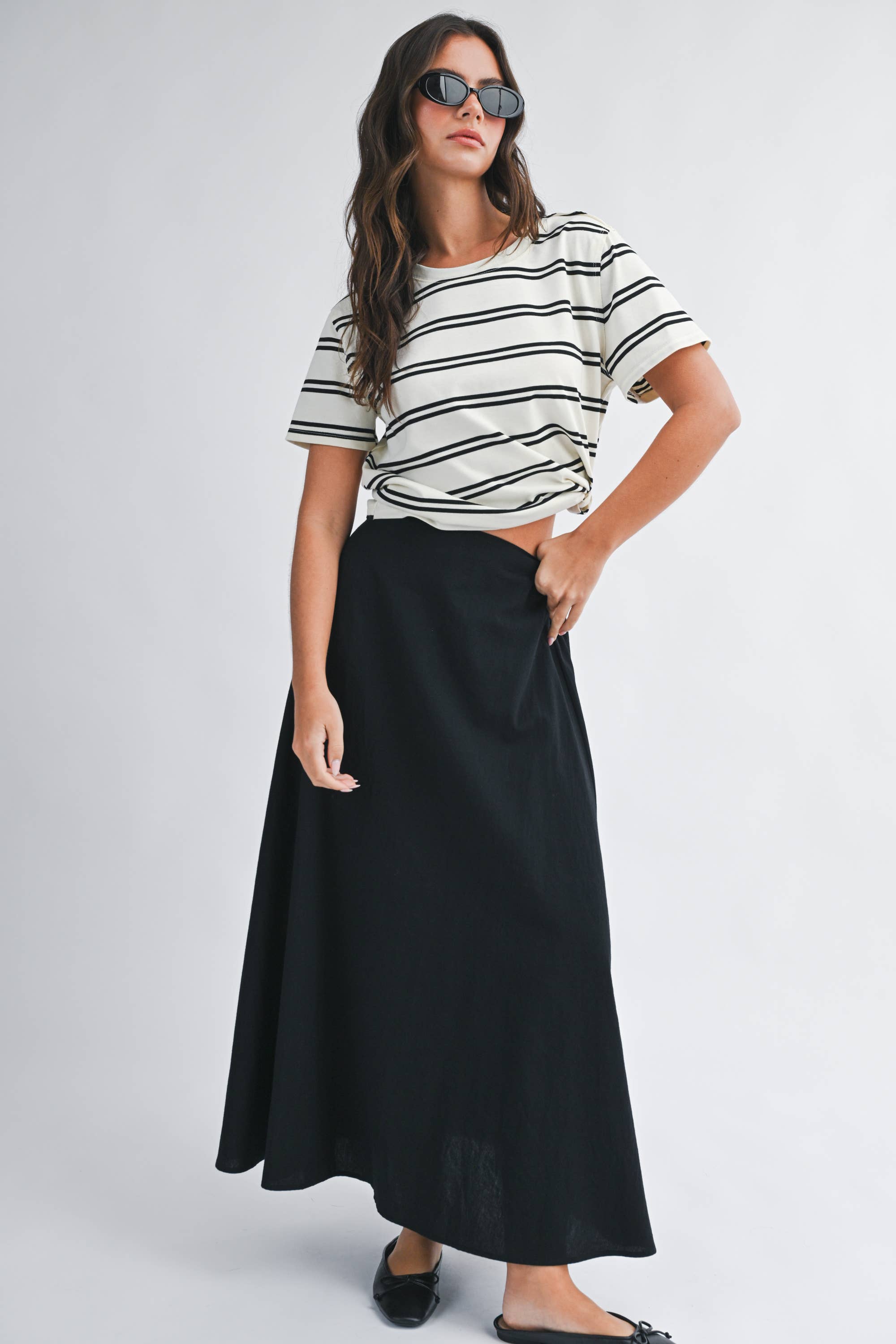 Aemi + Co Midi Skirt