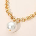 Bold Pearl Chunky Necklace