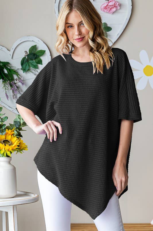 Heimish SOLID WAFFLE  TOP