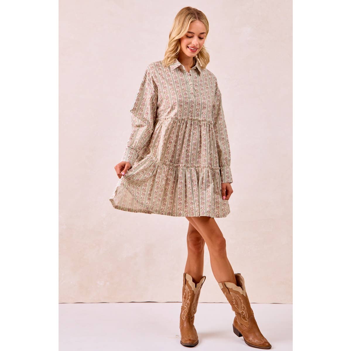 Bibi Tiered Ruffle Dress