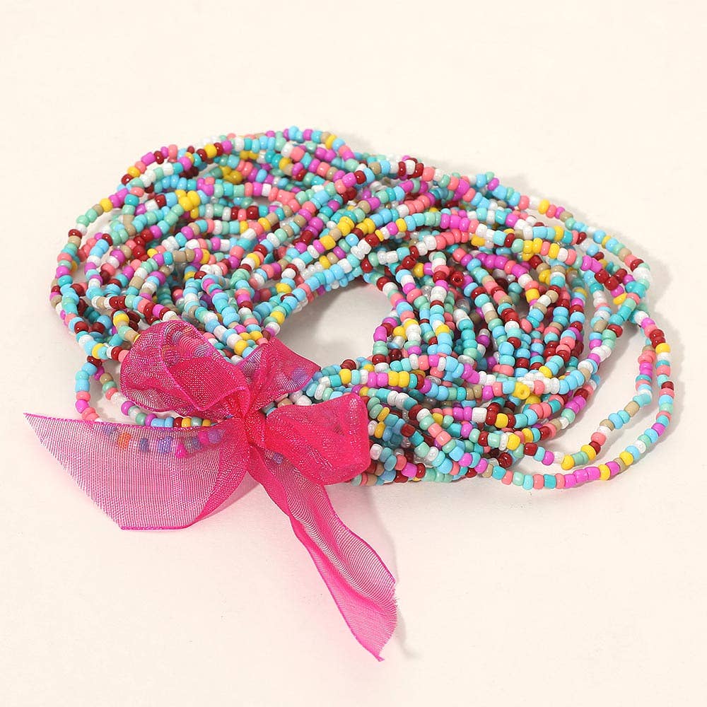 Beaded Stretch Bracelet Stack