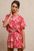 Bibi Pink Shorts Set