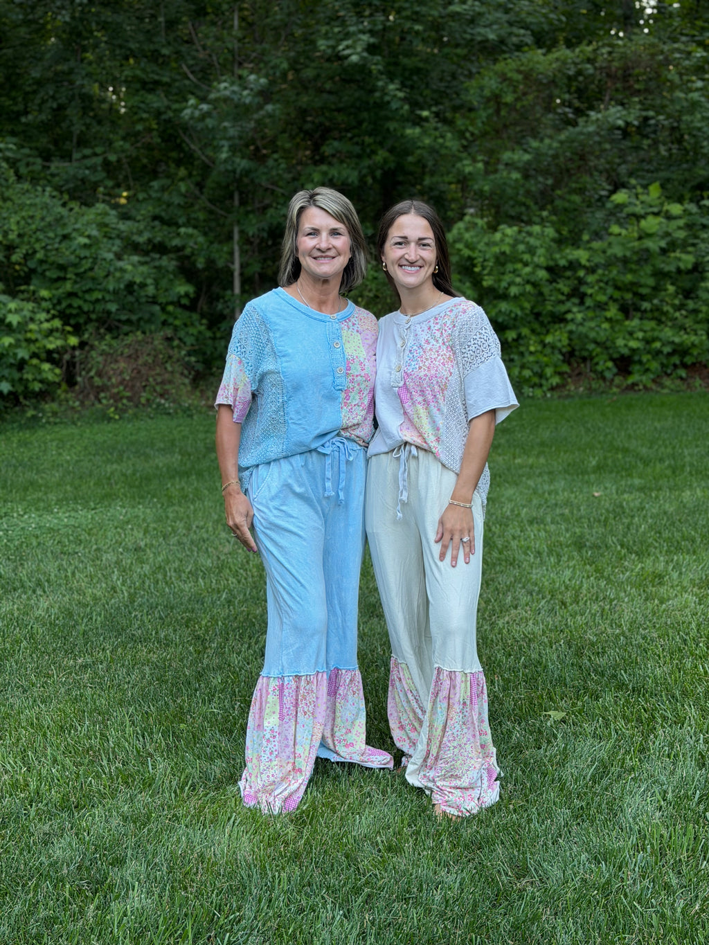 J.Her Crochet Floral Pants