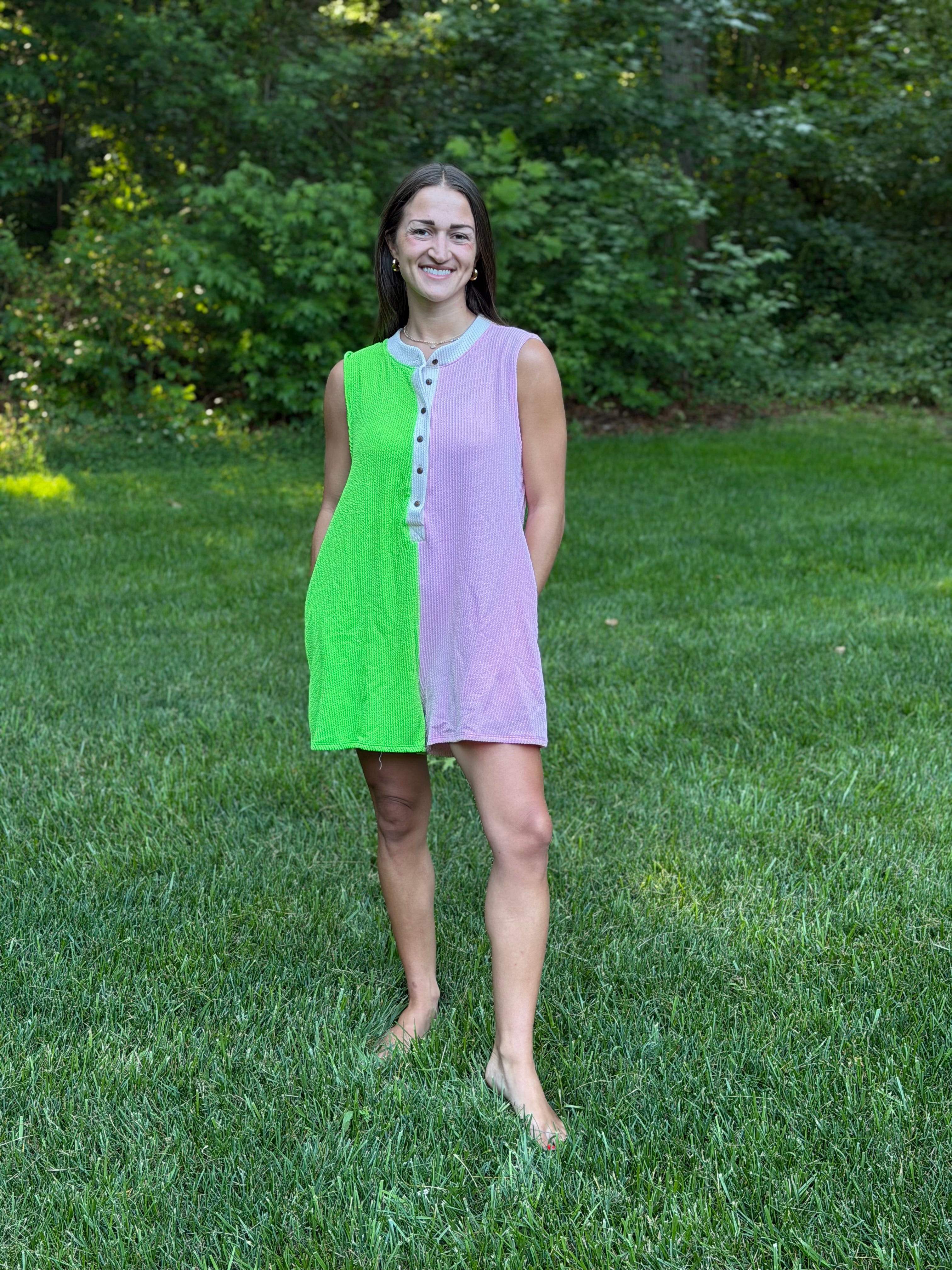BUCKETLIST Ribbed Romper
