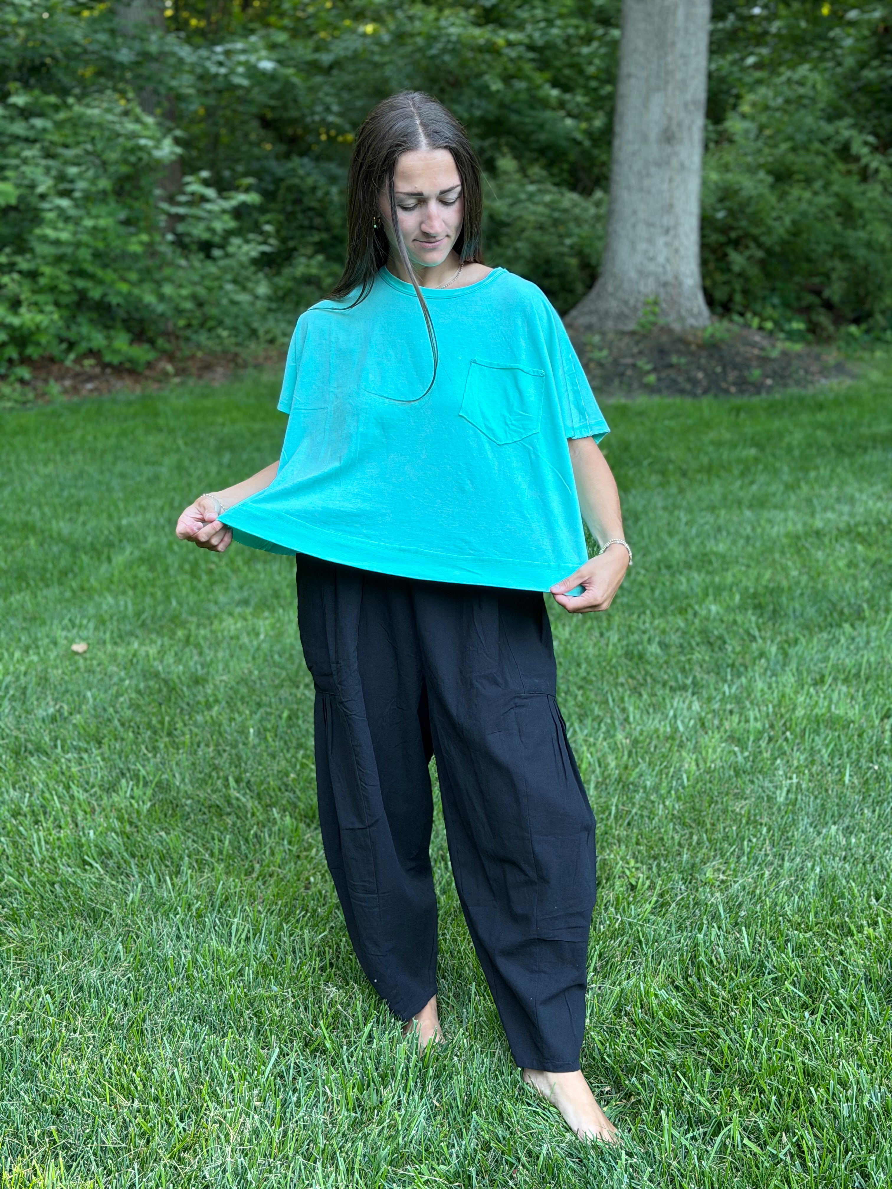 Zenana Acid Washed Top