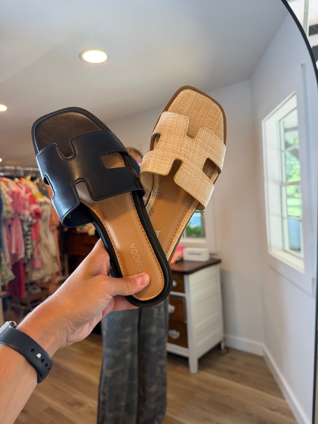 Slip-On Sandals