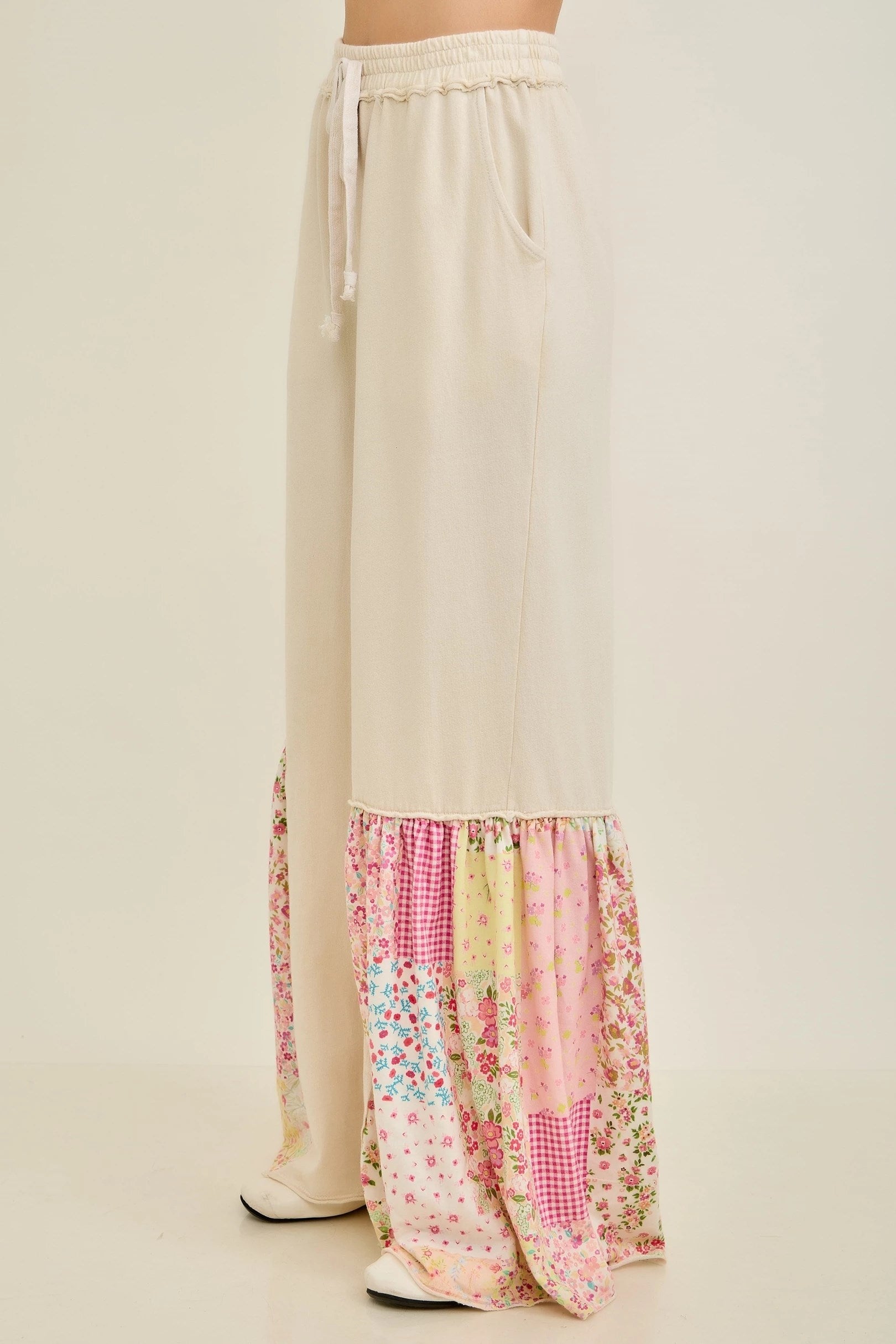J.Her Crochet Floral Pants