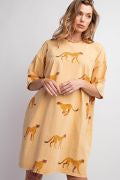 PLUS Easel Cheetah Dress