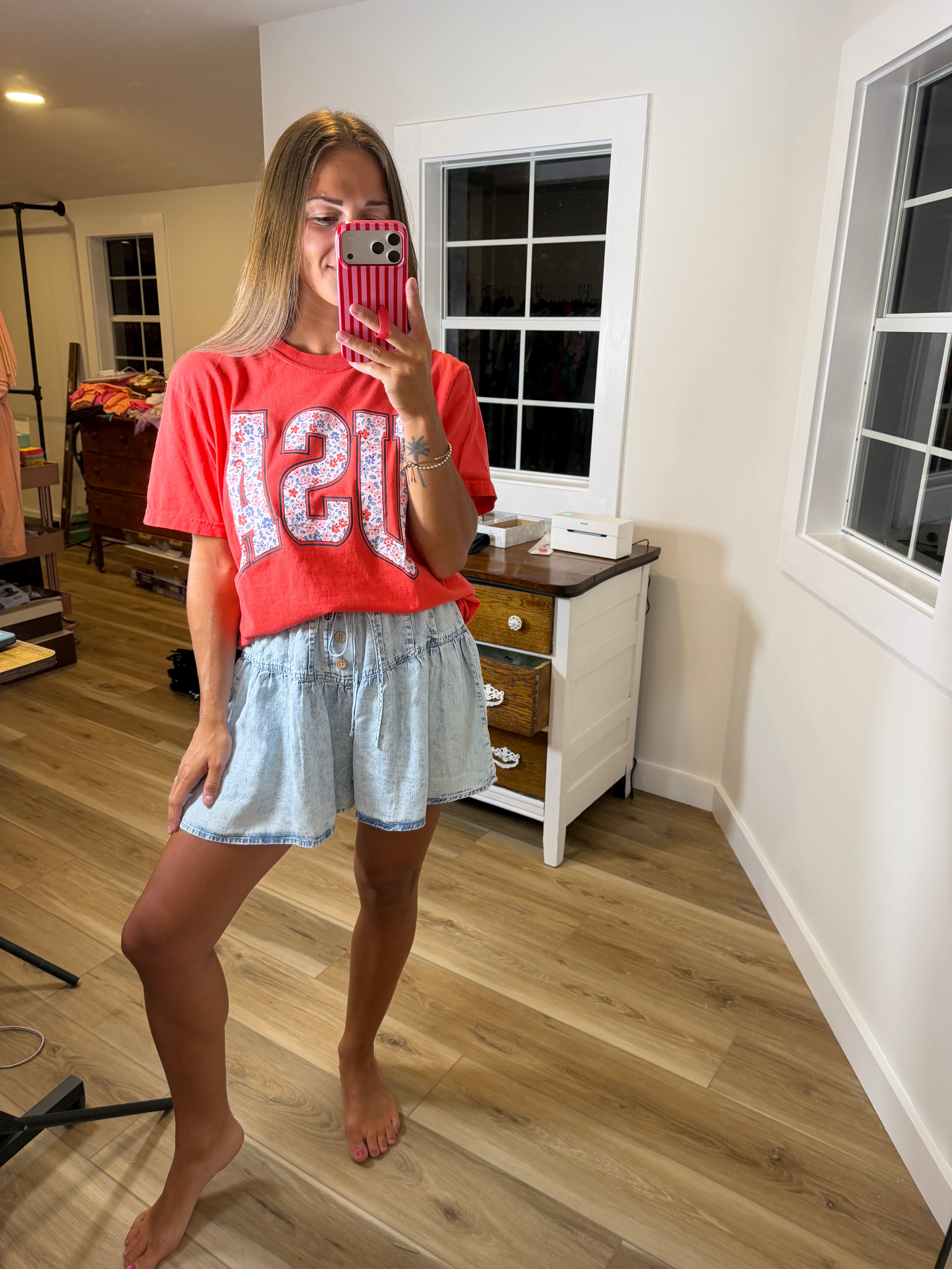 VERY J Chambray Shorts