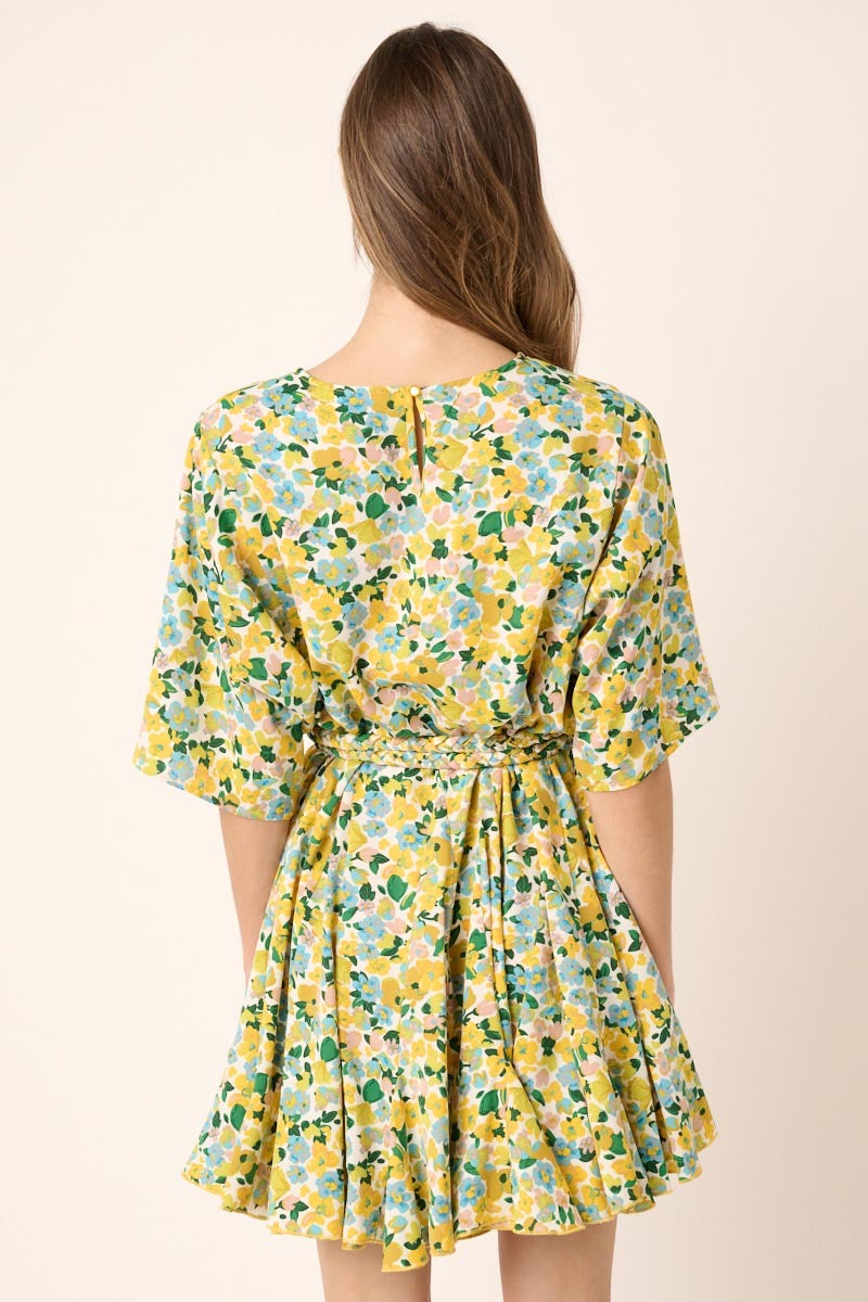 Mitto Shop Godet Pleated Dress