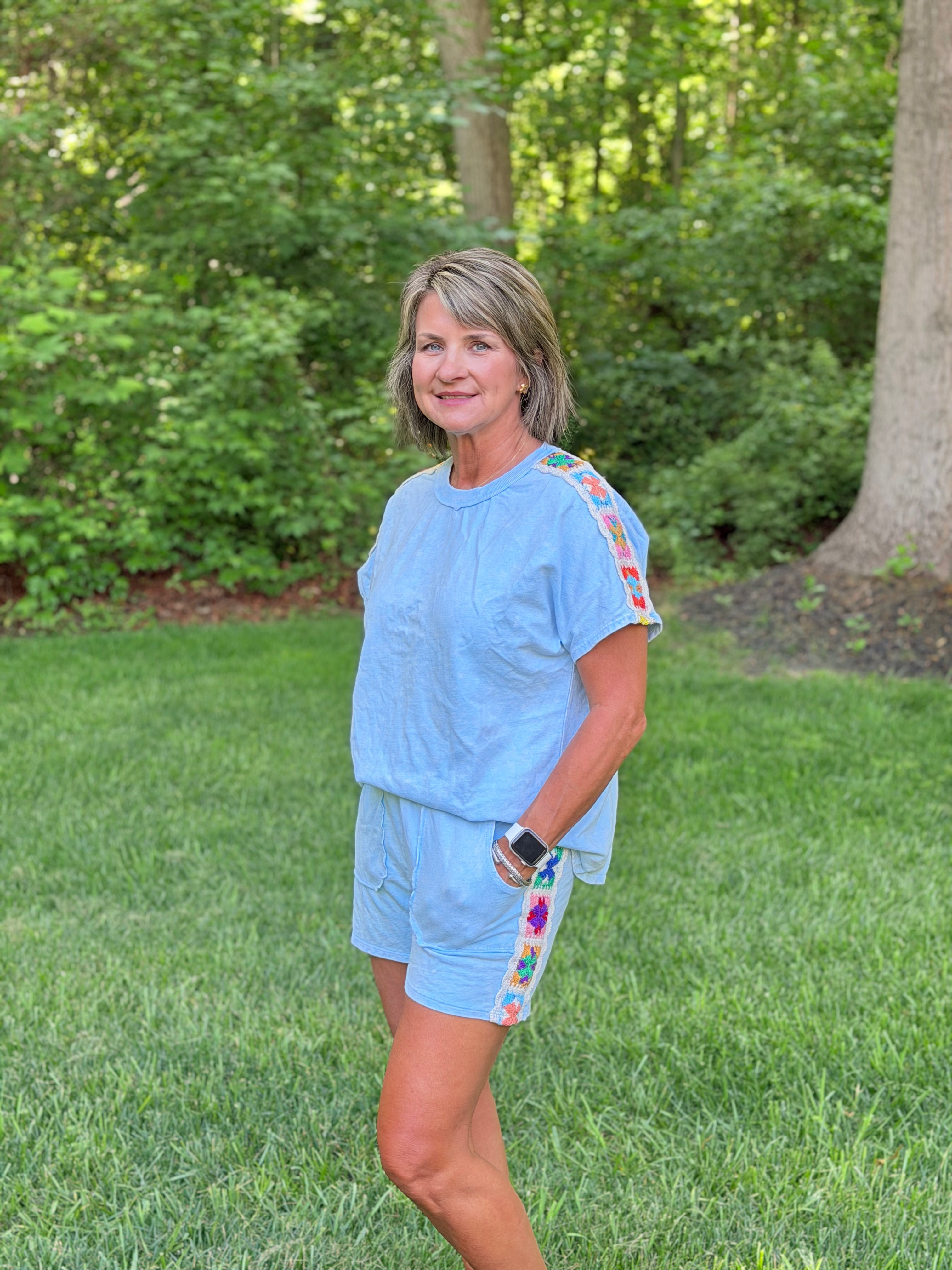 J.Her Crochet Shorts