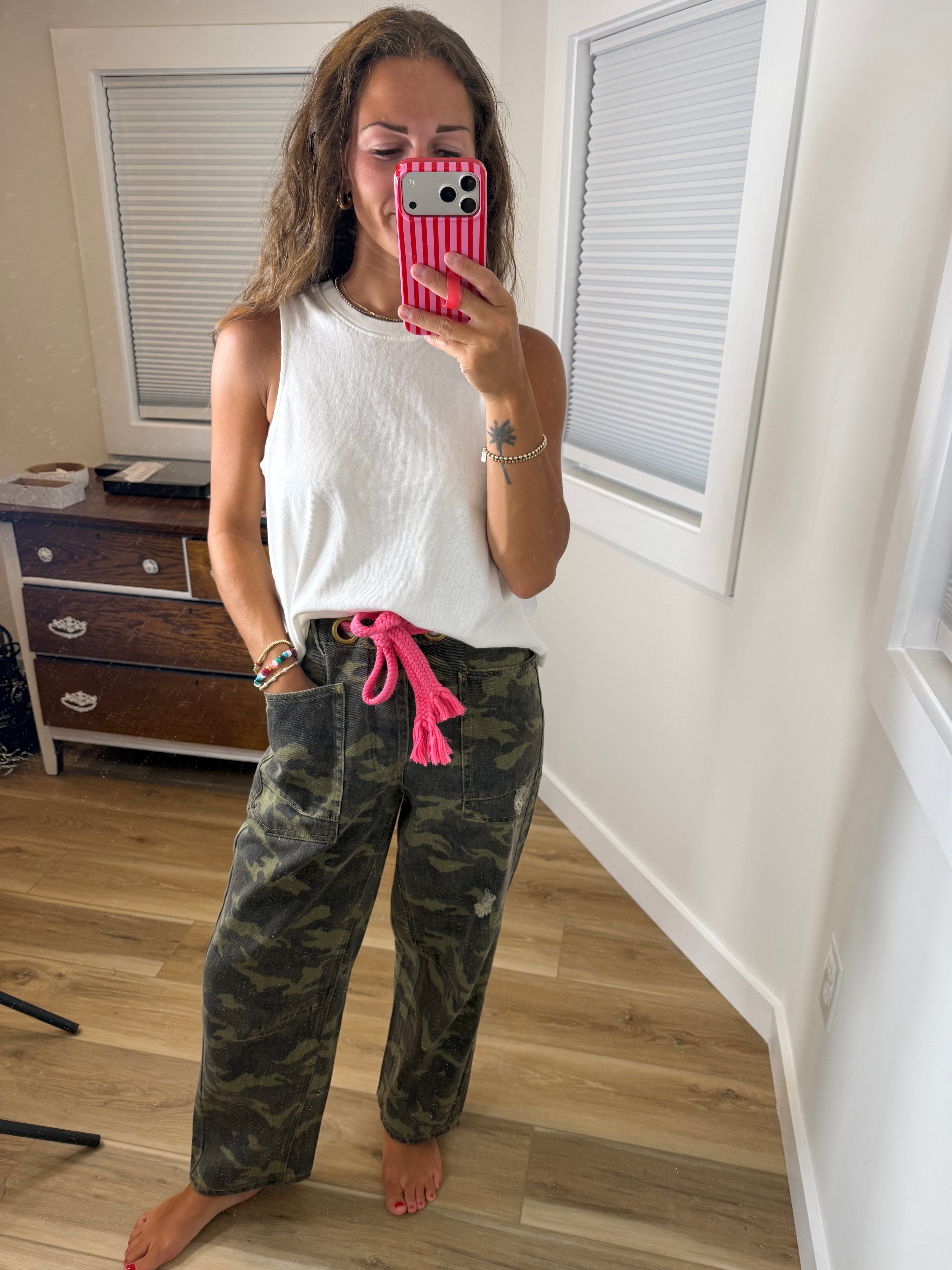 Double Zero Sleeveless Top