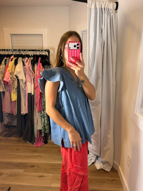 Umgee Denim Shirt