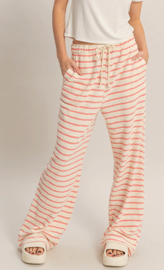 Hyfve Striped Terry Pants