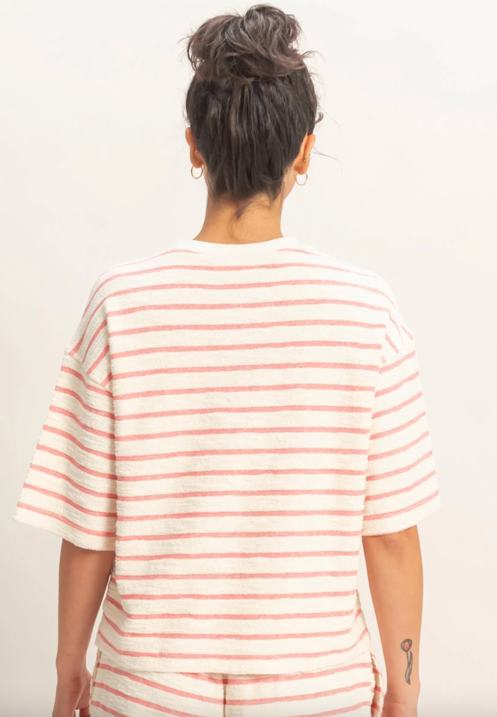 Hyfve Striped Terry Top