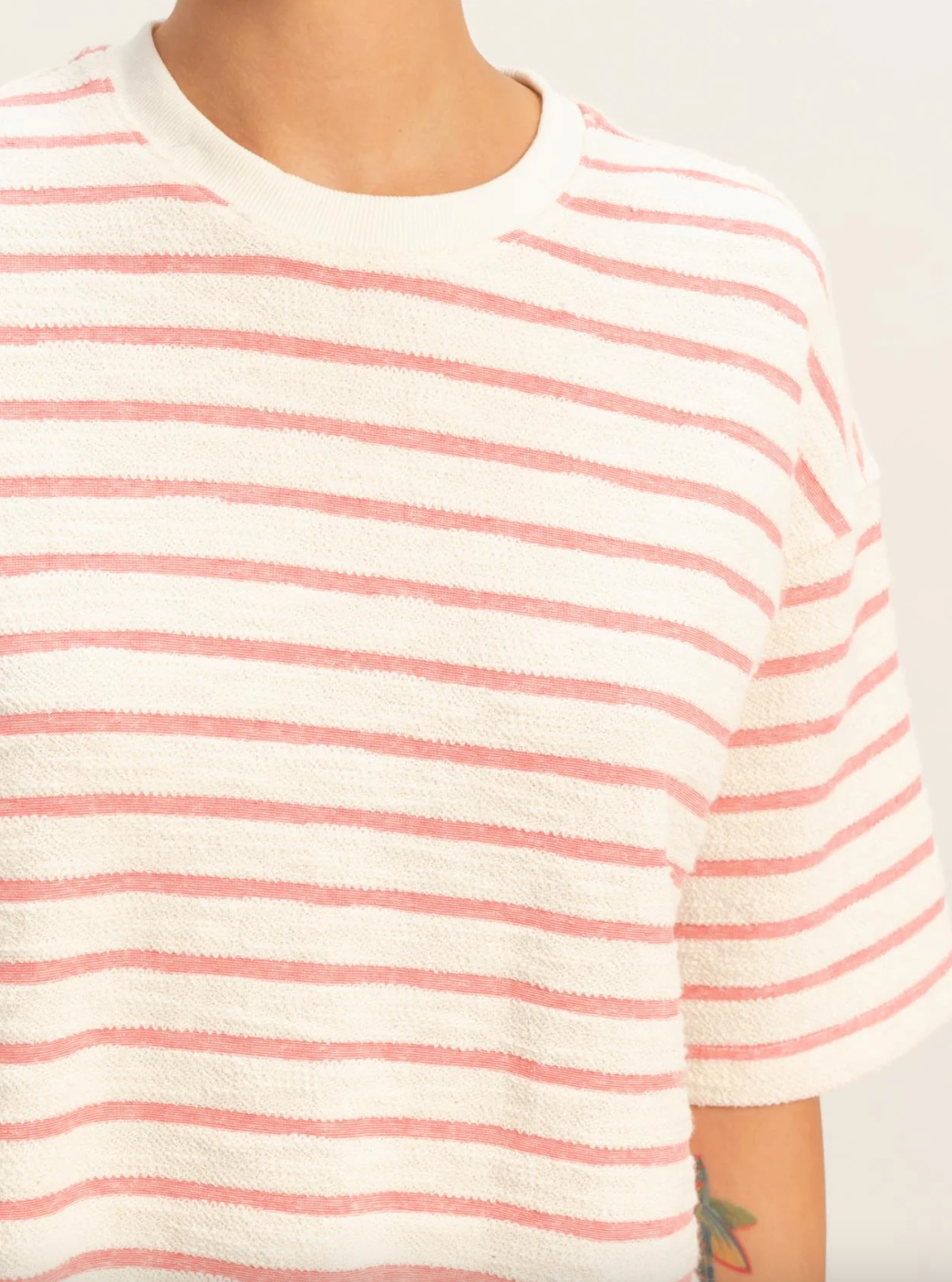 Hyfve Striped Terry Top